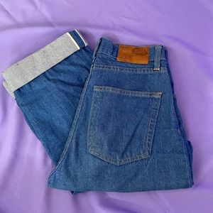 women's selvedge denim